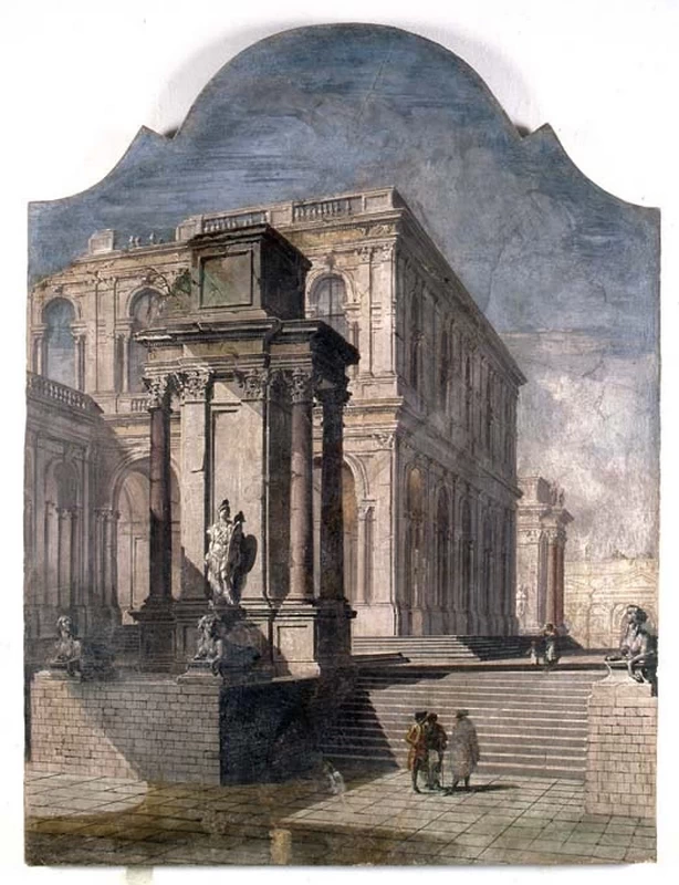 Capriccio con architetture antiche - Tolmezzo, Udine 1